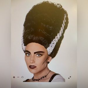 Bride of Frankenstein wig NEW